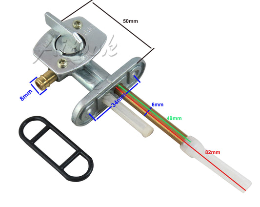 Replacement Fuel Petcock For Yamaha TIMBERWOLF YFB250 1992 1993