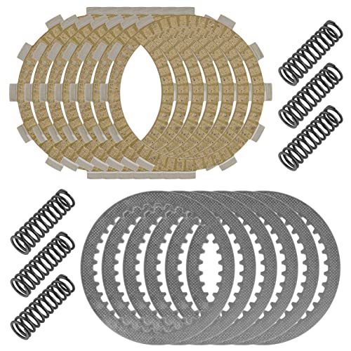 Caltric Clutch Friction Plate Spring Kit compatible with Suzuki GS500E 1989 1990 1991 1992 1993-2000